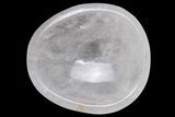 Polished Clear Quartz Bowl - Madagascar #204950-2